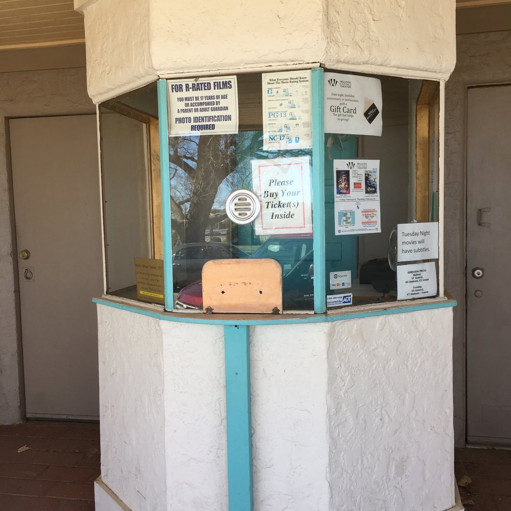 Willcox Historic Theater - Ticket Window - Cinema Near Me - Willcox, Arizona Willcox Historic Theater - Ticket Window - Cinema Near Me - Willcox, Arizona