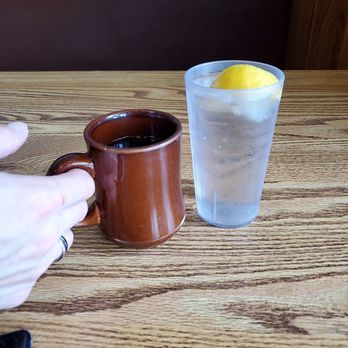 Domingo's Cafe - Small cups with plenty of refills - Breakfast & Brunch Near Me - Goleta, California