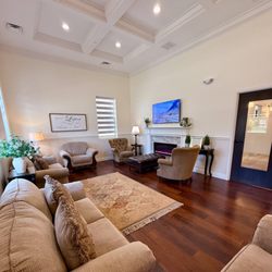 Teuscher Legacy Dental - Relax in our cozy waiting room.