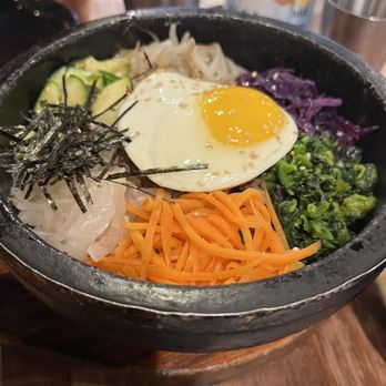 Maht Gaek - Hot stone bibimbap - Korean Near Me - Plano, Texas Maht Gaek - Hot stone bibimbap - Korean Near Me - Plano, Texas