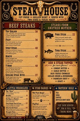 Menu photo 2 Cattle Drive Grill & Waterin’ Hole Magee, MS