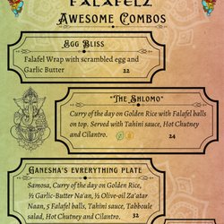 Awesome Combos menu