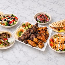 ZamZamz Mediterranean Grill - Flame-grilled Mediterranean favorites, made fresh to order--bowls, pitas, wraps, kababs, and more.
