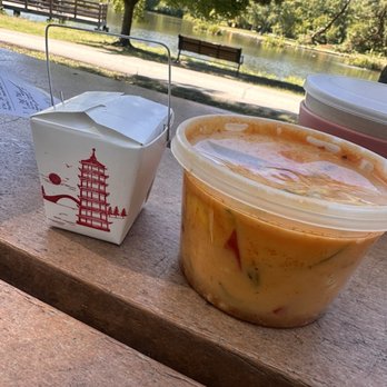Thai Chili Cuisine - Mango curry / Mini box of rice - Thai Near Me - Lenexa, Kansas Thai Chili Cuisine - Mango curry / Mini box of rice - Thai Near Me - Lenexa, Kansas