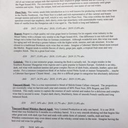Shiloh Estate Cellars - Prices and tasting notes