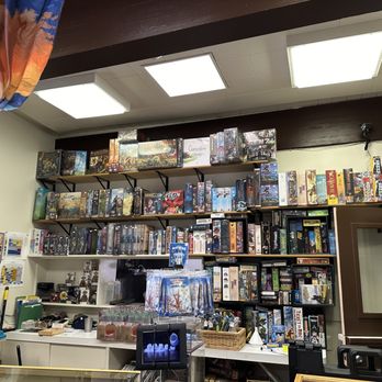 Great Basin Cafe - Board games!! So many board games. Clearly the family running the grill are game lovers. - Cafes Near Me - Baker, Nevada