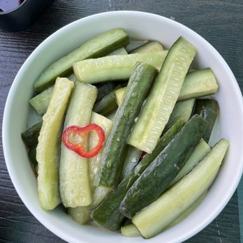 Dumpling Time - Cucumber and Fresno Chili Salad - Dim Sum Near Me - San Francisco, California