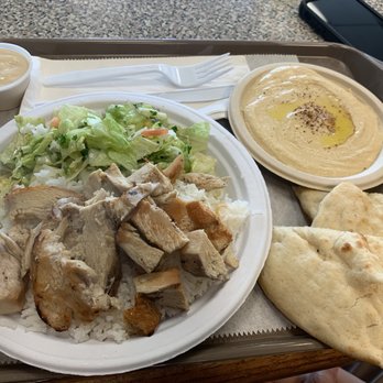 International Delights - Chicken Shawarma Platter - Middle Eastern Near Me - Durham, North Carolina