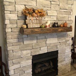 Cumberland Block & Brick - Fireplace we installed. Very happy with the product, service and people!