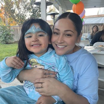 ArDesigns Face Painting - Princess crown for the Birthday Girl! - Face Painting Near Me