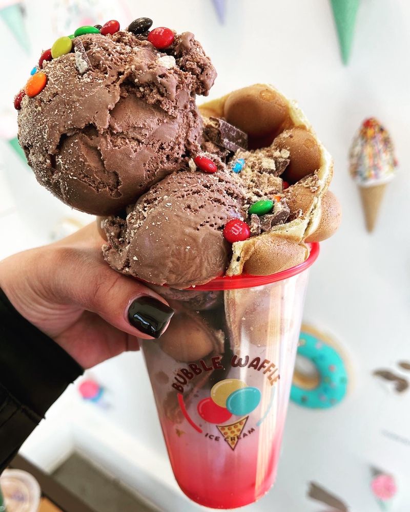 BUBBLE WAFFLE ICE CREAM Updated September 2024 34 Photos & 16