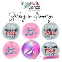 Inverted Dance - Our 2025 schedule!
