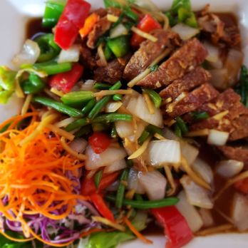 NaraDeva Thai Restaurant - Fried Duck in Thai Basil!! Super Yummy - Thai Near Me - Orlando, Florida NaraDeva Thai Restaurant - Fried Duck in Thai Basil!! Super Yummy - Thai Near Me - Orlando, Florida