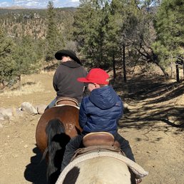 Horses and trail.
