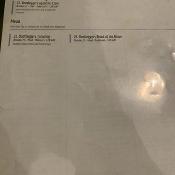 Bootleggers Brewing - Beer menu - Breweries Near Me - Tampa, Florida Bootleggers Brewing - Beer menu - Breweries Near Me - Tampa, Florida