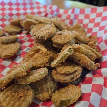 Shumardii's - Fried pickles. They were good. Not over-breaded. - American Near Me - Bonham, Texas
