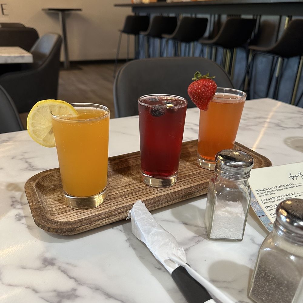 Love At First Bite - Mimosa flight - Breakfast & Brunch Near Me - Atlanta, Georgia Love At First Bite - Mimosa flight - Breakfast & Brunch Near Me - Atlanta, Georgia