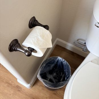 AZ Home Glow - Cutest little toilet paper heart. - Home Cleaning Near Me - Mesa, Arizona