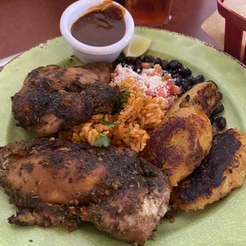Roosters - Jerk Chicken Plate - Tacos Near Me - Mobile, Alabama Roosters - Jerk Chicken Plate - Tacos Near Me - Mobile, Alabama
