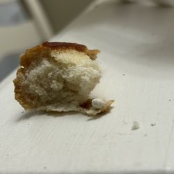 Raising Cane's Chicken Fingers - Canes toast with styrofoam