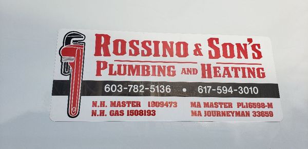 Rossino and Son's Plumbing and Heating Logo