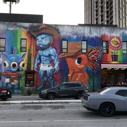 Awesome murals along the streets