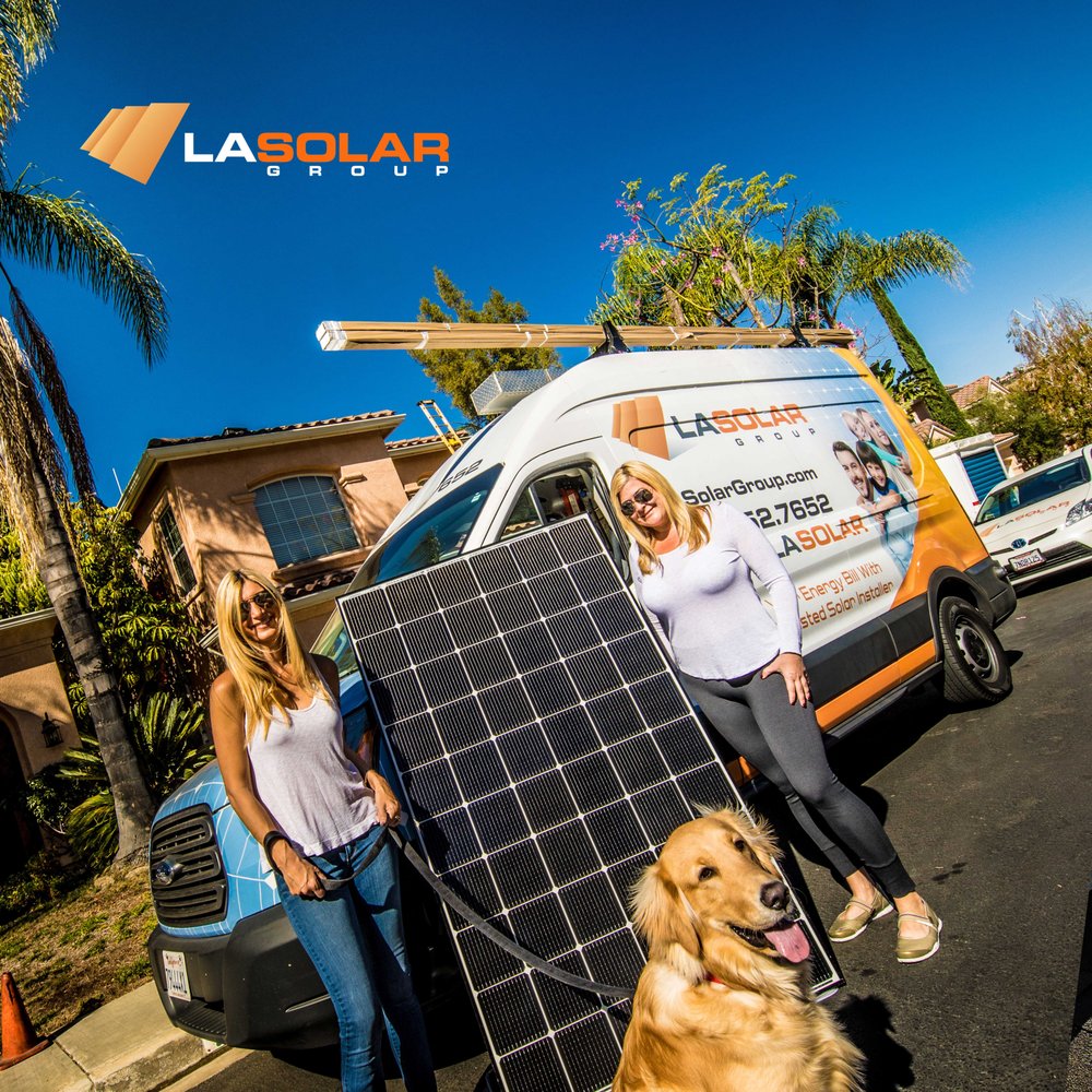 Slide of LA Solar Group