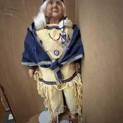 Kruger Street Toy & Train Museum - Indian doll