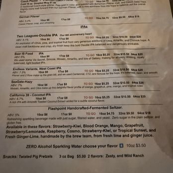 Flashpoint Brewing Company - Beer, menu one of two - Breweries Near Me - Huntington Beach, California Flashpoint Brewing Company - Beer, menu one of two - Breweries Near Me - Huntington Beach, California