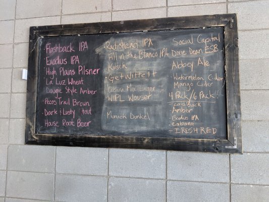 Menu photo 5 Canteen Taproom Albuquerque, NM