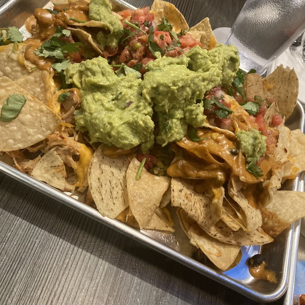 Drive Shack - Loaded nachos - Golf Near Me - Raleigh, North Carolina