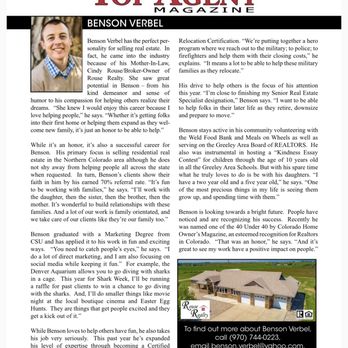 Benson Verbel - NextHome Foundations - Real Estate Agents Near Me - Greeley, Colorado