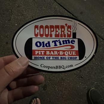 Cooper's Old Time Pit Bar-B-Que - Barbeque Near Me - Austin, Texas