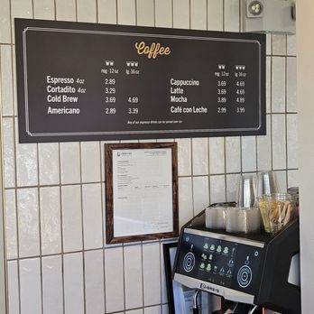 Maria Empanada - Expresso menu & Expresso machine - Latin American Near Me - Denver, Colorado