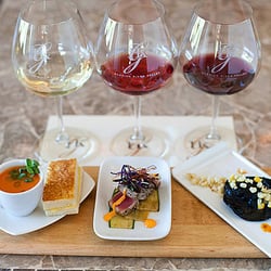American VIP Wine Tours - Wine and food pairings available