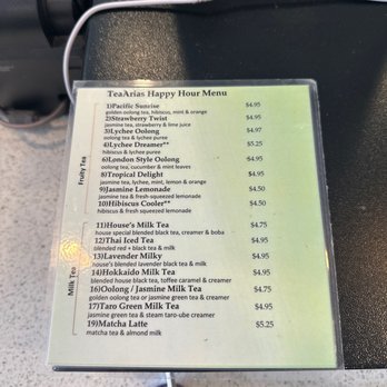 TeaArias - Happy hour is HAPPY at TeaArias! - Bubble Tea Near Me - Huntington Beach, California TeaArias - Happy hour is HAPPY at TeaArias! - Bubble Tea Near Me - Huntington Beach, California