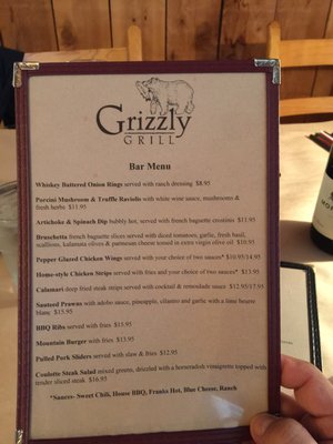 Menu photo 4 Grizzly Grill Blairsden, CA Menu photo 4 Grizzly Grill Blairsden, CA