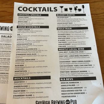 Sky High Brewery and Pub - Breweries Near Me - Corvallis, Oregon Sky High Brewery and Pub - Breweries Near Me - Corvallis, Oregon