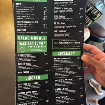 Hopdoddy Burger Bar - Menu food - Burgers Near Me - Denver, Colorado