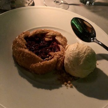 Maple & Ash - Dessert pushes all my happy buttons. Just hit order on any dessert menu item but this raspberry galette was my fave. - Steakhouses Near Me - Scottsdale, Arizona