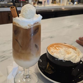 Lucas & Ella - Coquito iced coffee and a hot coquito coffee - Breakfast & Brunch Near Me - Aguadilla, Puerto Rico Lucas & Ella - Coquito iced coffee and a hot coquito coffee - Breakfast & Brunch Near Me - Aguadilla, Puerto Rico