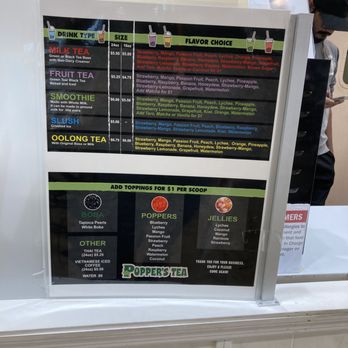 Poppers Tea - Bubble Tea Near Me - Peoria, Illinois Poppers Tea - Bubble Tea Near Me - Peoria, Illinois