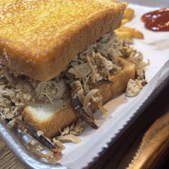 Shane's Rib Shack - BIG DAD SANDWICH with cold meat - Barbeque Near Me - Charlotte, North Carolina