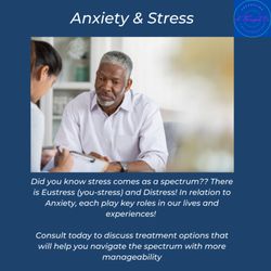 A Therapist C’s - We specialize in Anxiety and Stress disorders. Consult today to learn more!