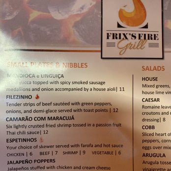 Frix's Fire Grill - Latin American Near Me - Chester, Maryland Frix's Fire Grill - Latin American Near Me - Chester, Maryland