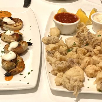La Strada - Prosciutto wrapped prawns and Calamari - Italian Near Me - Reno, Nevada La Strada - Prosciutto wrapped prawns and Calamari - Italian Near Me - Reno, Nevada