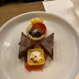 Delicious desert sampler
