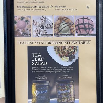 Irrawaddy Taste of Burma - Menu from May 2025 (page 7 of 7) - Burmese Near Me - Stanton, California
