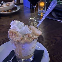Banana butterscotch pudding