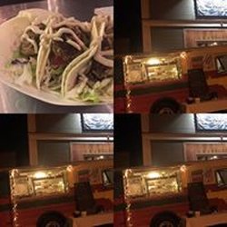 Boogalows Island BBQ - Rasta Tacos outside Tributary Brewing in Kittery ME